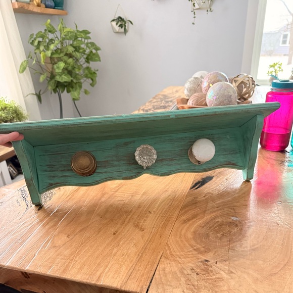 Other - Custom Farmhouse Chic Key Hanger Shelf